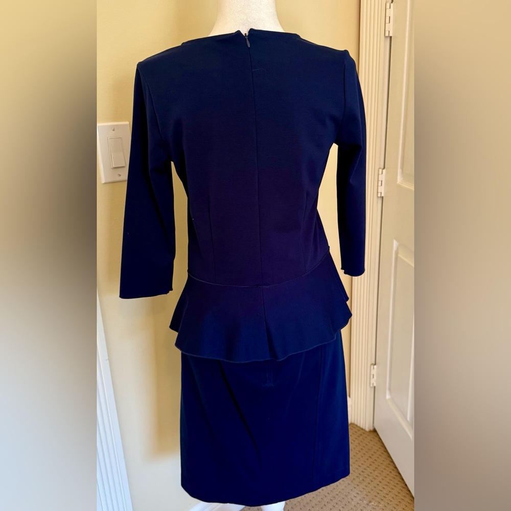 Ann Taylor 2 piece dress / top and skirt set in Navy, Sz MP
